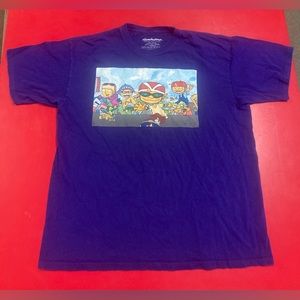 2020 Nickelodeon Rocket Power Cartoon Graphic Purple T-Shirt Size XL